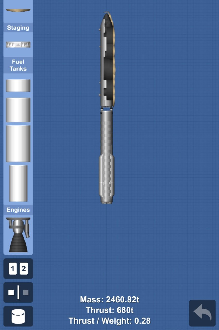 Starship module 1 Spaceflight Simulator