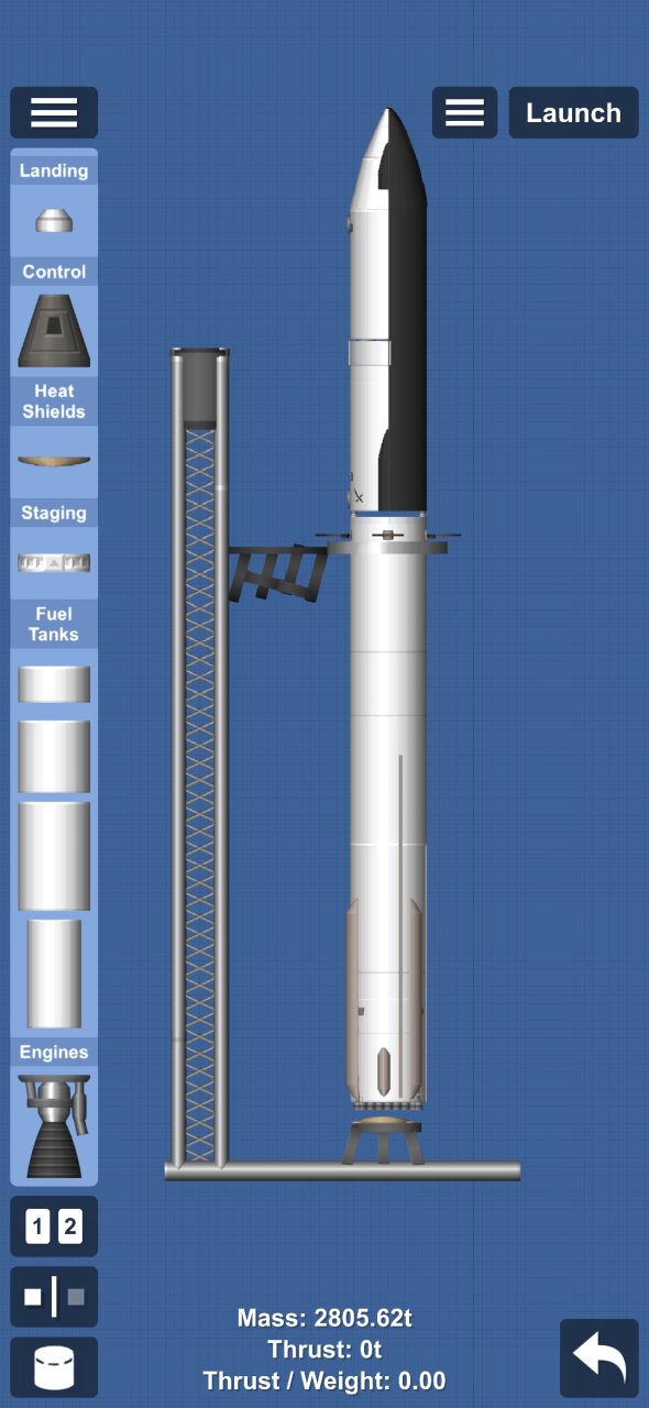 Starship Module2 Spaceflight Simulator