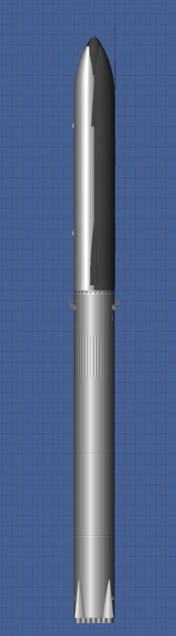 starship (no cargo bay) Spaceflight Simulator