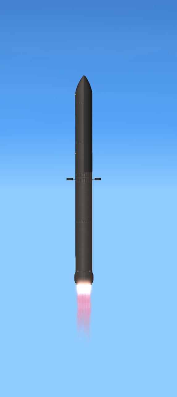 Starship No DLC Blueprint for Spaceflight Simulator / SFS BP