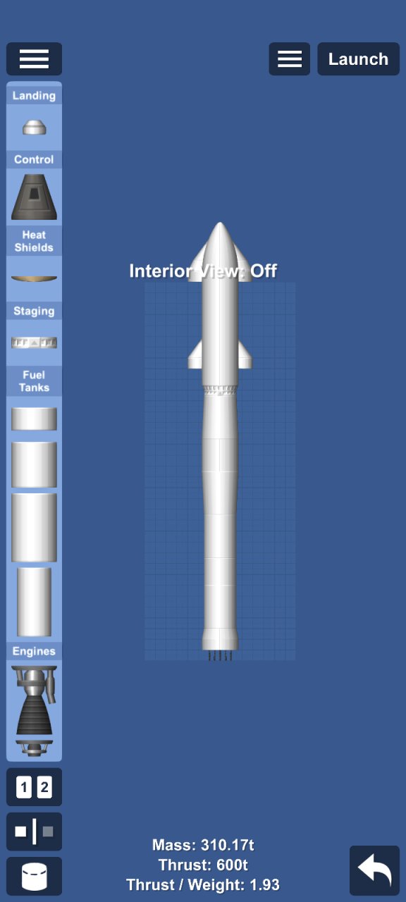 Starship | NO DLC | BP EDITED Spaceflight Simulator