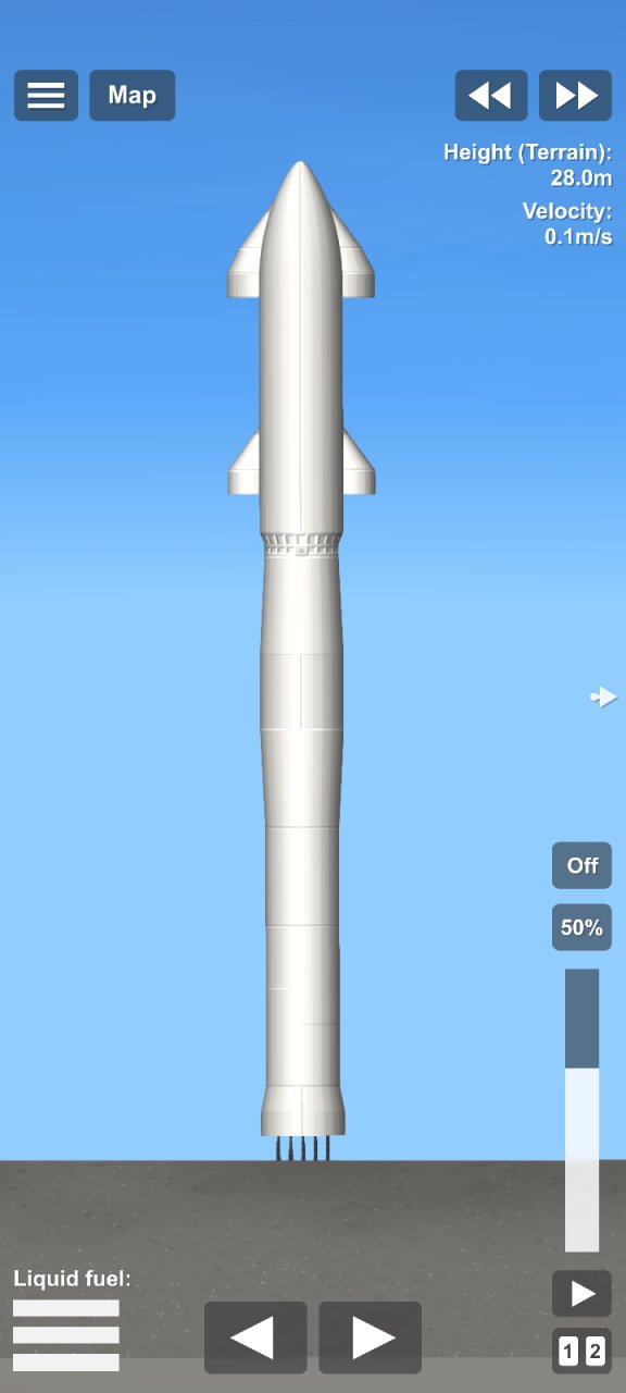 Starship | NO DLC | BP EDITED for Spaceflight Simulator