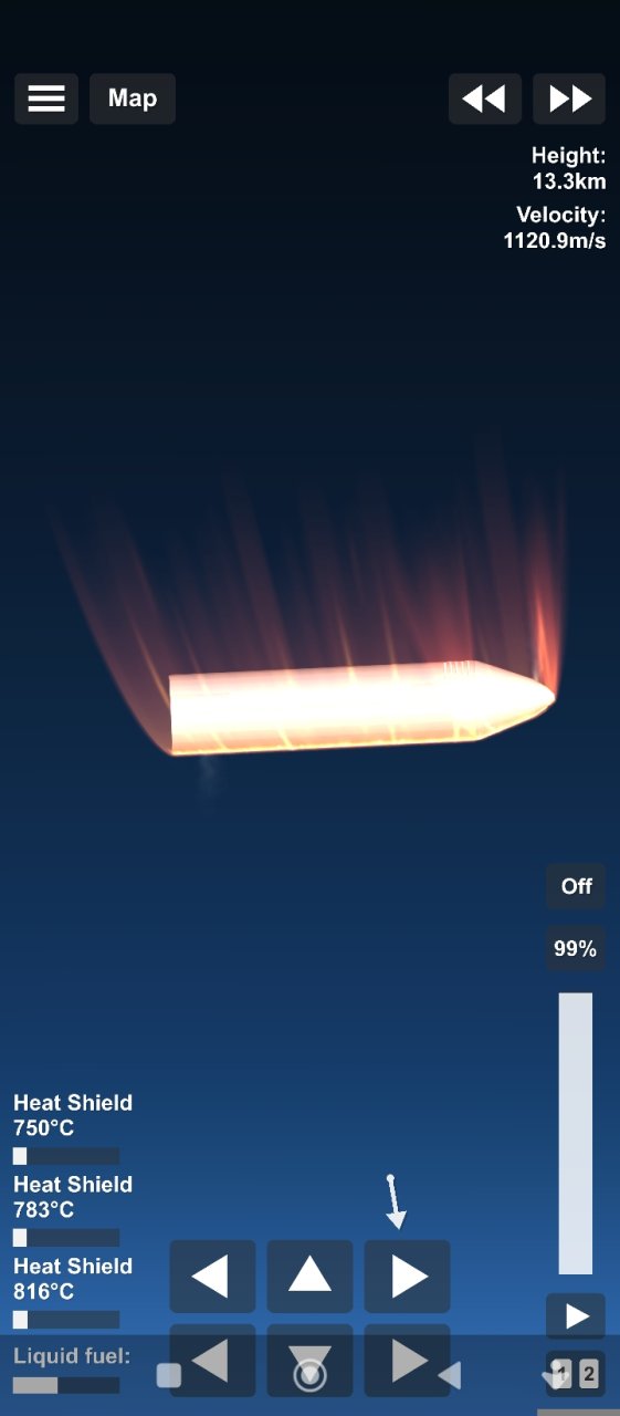 Starship rocket Spaceflight Simulator