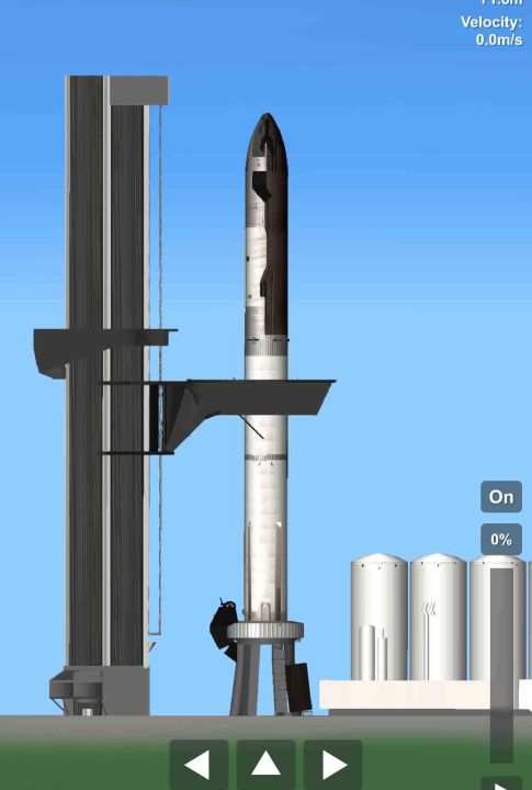 Starship s24 and b9! Blueprint for Spaceflight Simulator / SFS BP