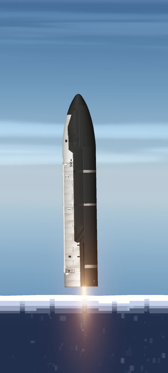 Starship S41 & Booster 21 Spaceflight Simulator