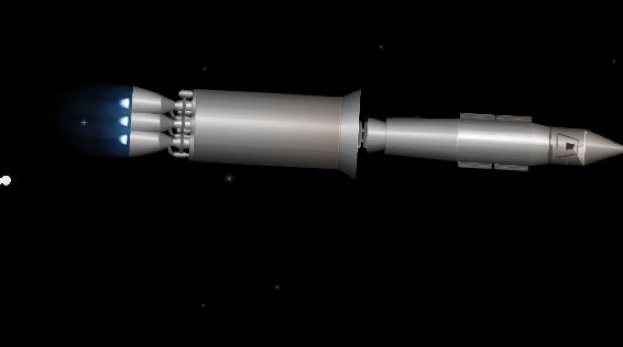 Starship (Satelite edition) Blueprint for Spaceflight Simulator / SFS BP