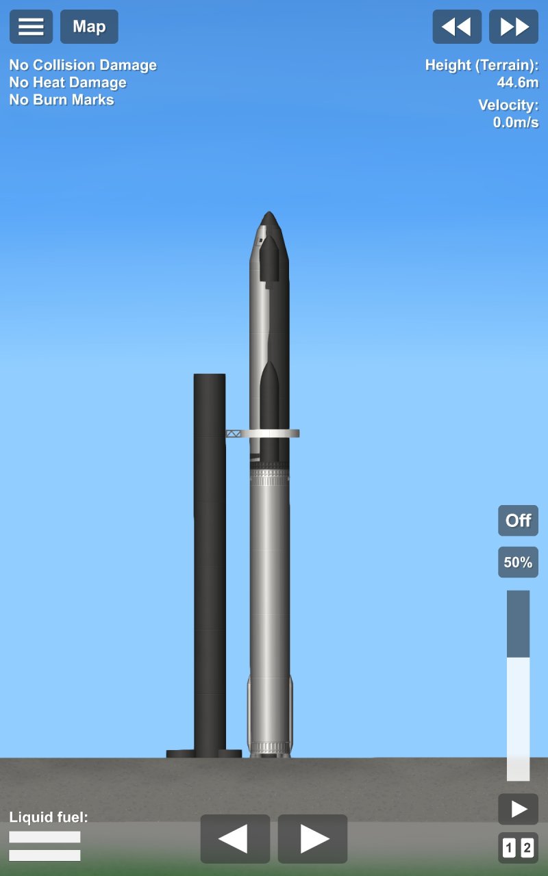 Starship (Still working on it) for Spaceflight Simulator • SFS UNIVERSE