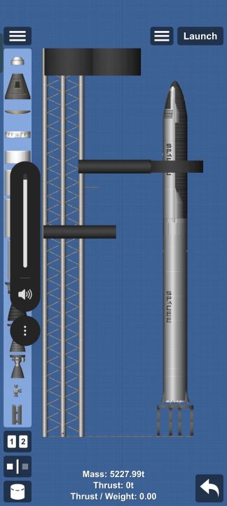 Starship Super Heavy Blueprint for Spaceflight Simulator / SFS BP