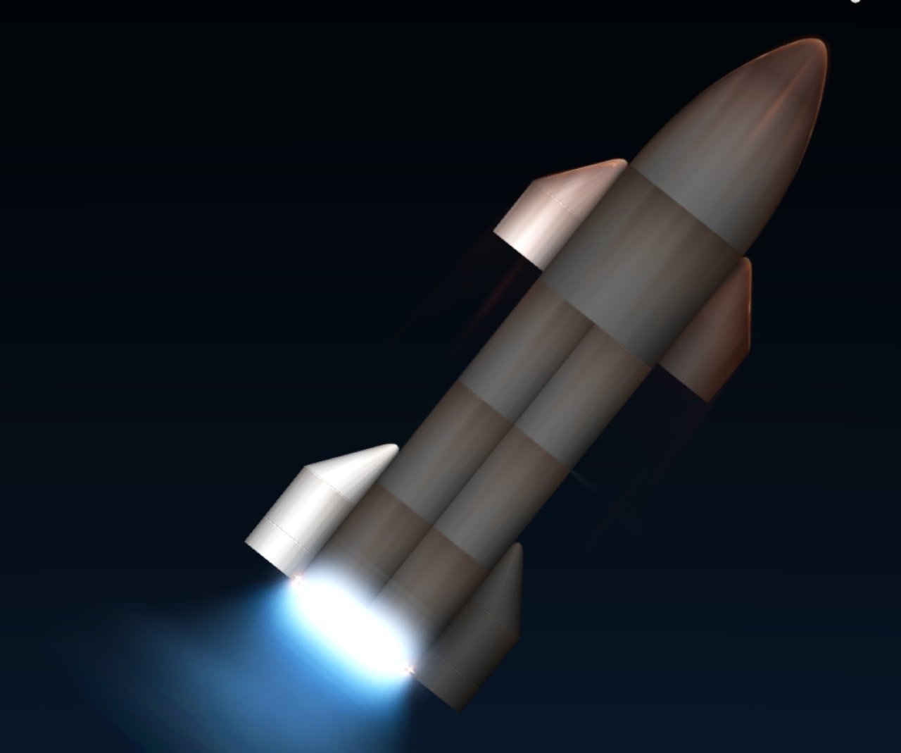 starship superheavy Spaceflight Simulator