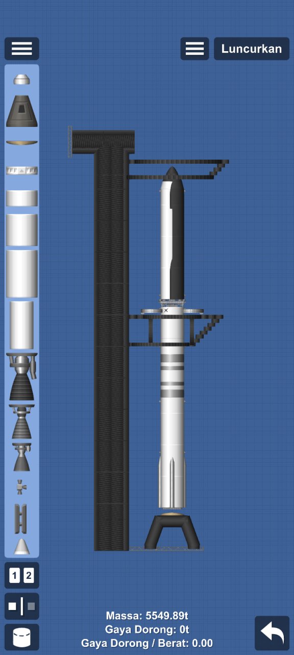 starship tanker Spaceflight Simulator