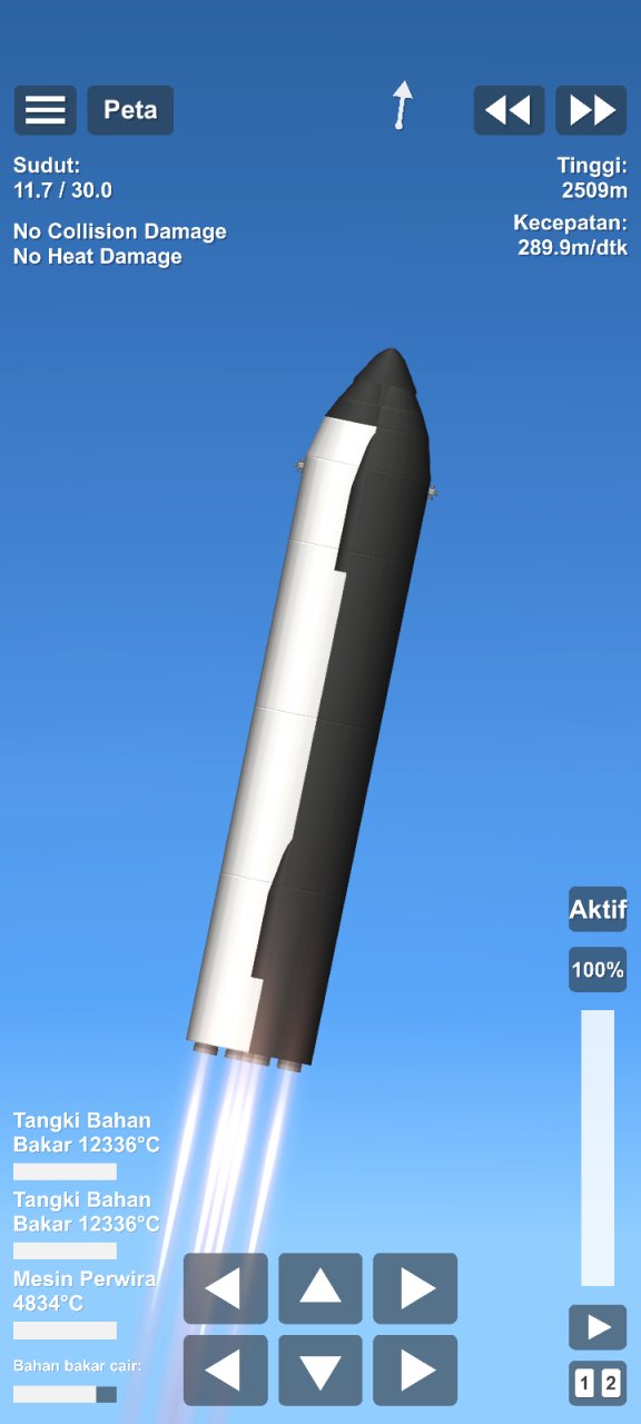 starship tanker Spaceflight Simulator