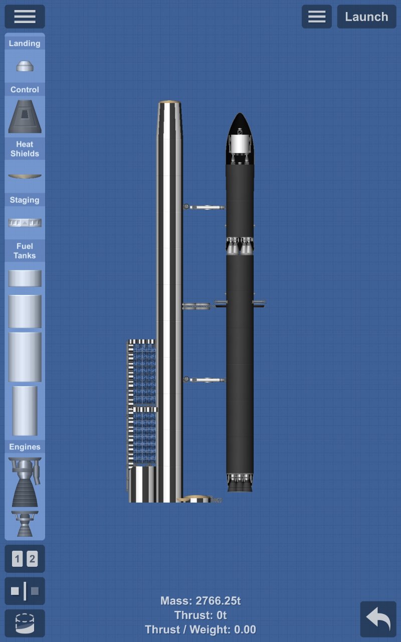 StarShip + Tower Spaceflight Simulator