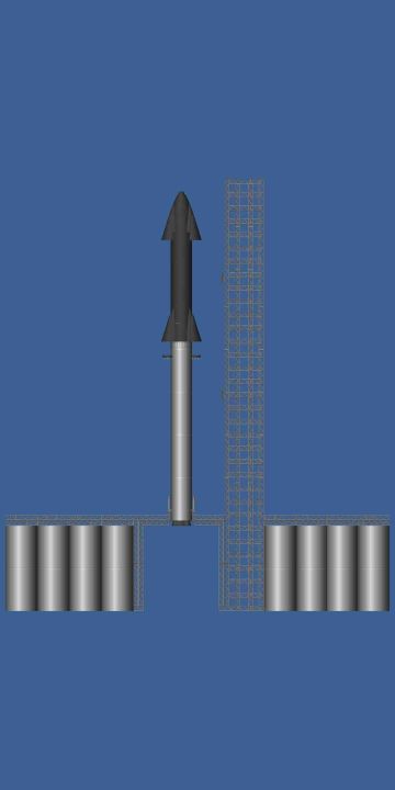 Starship V2 Blueprint for Spaceflight Simulator / SFS BP