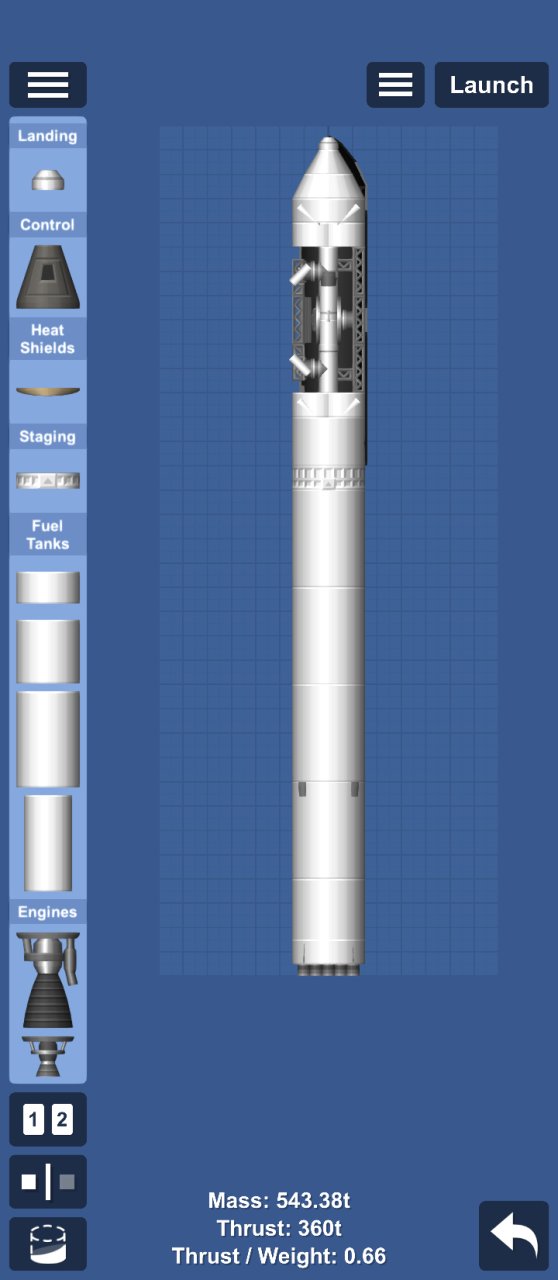 Starship V3 Cargo (no dlc) for Spaceflight Simulator