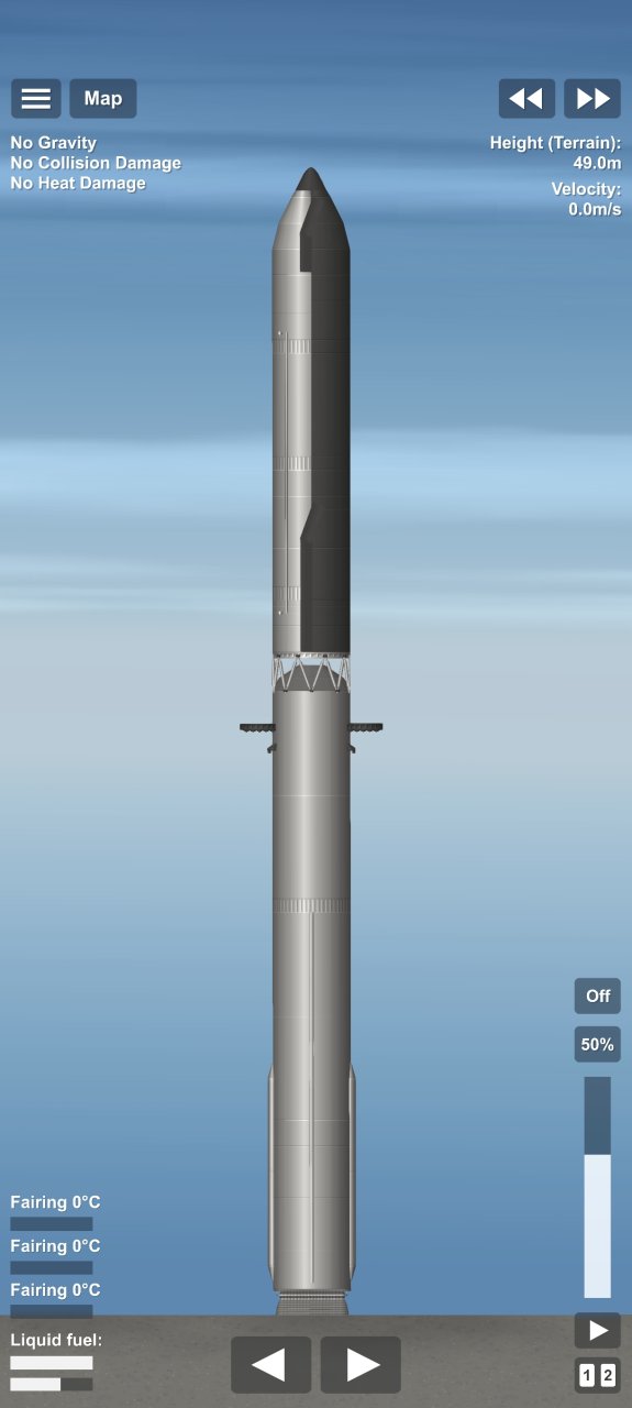 Starship V3 (low end devices) Spaceflight Simulator
