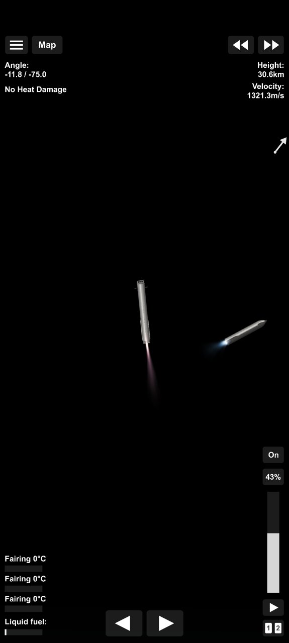 Starship V3 (low end devices) Spaceflight Simulator