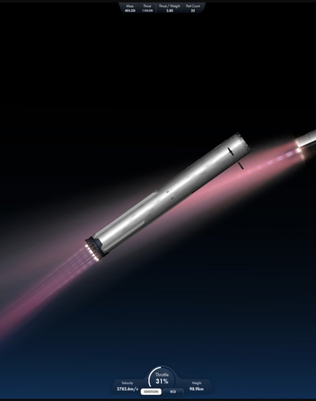 Starship v3 mod Spaceflight Simulator