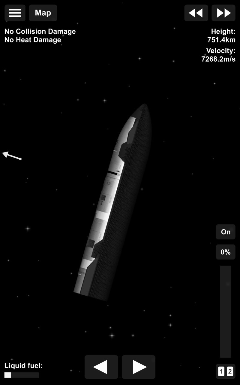 Starship v3 mod by skyride Spaceflight Simulator
