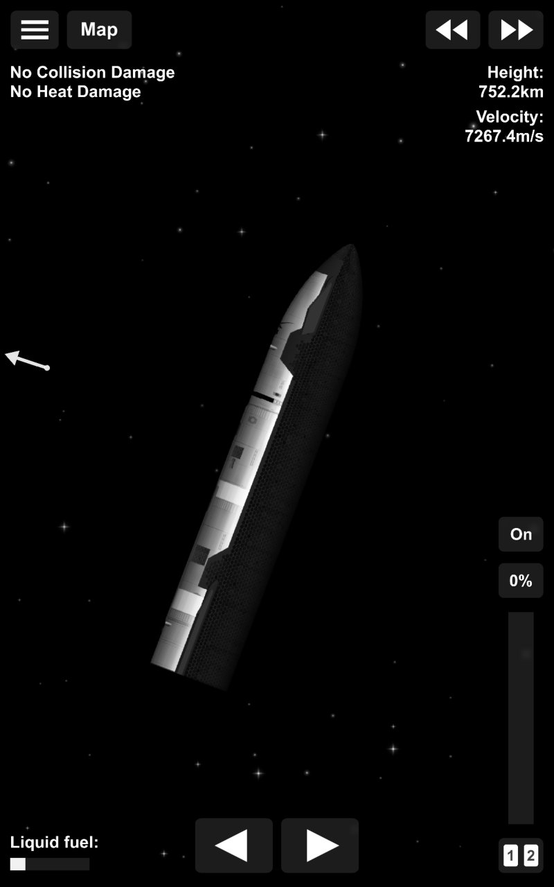 Starship v3 mod by skyride Spaceflight Simulator