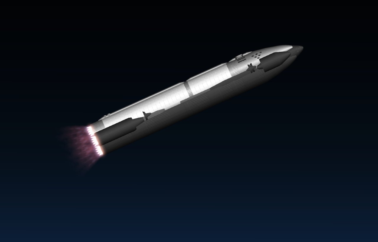 StarShip V3 Spaceflight Simulator