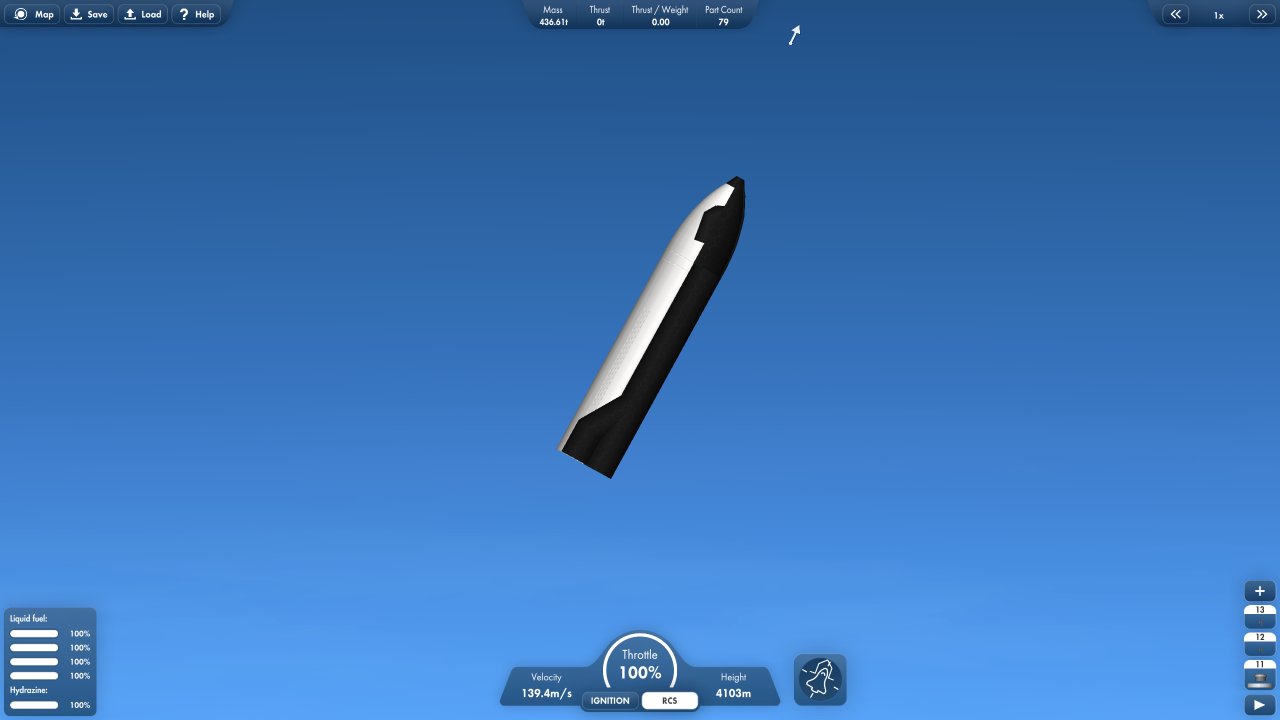 Starship- V.3RR+ MECHAZILLA Spaceflight Simulator