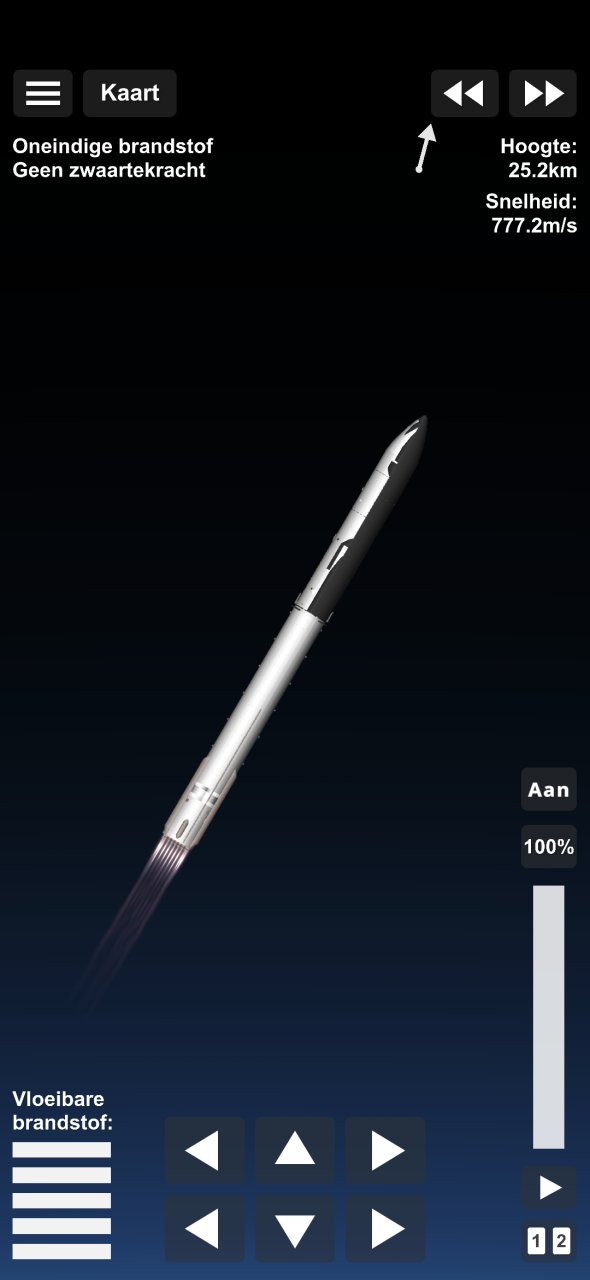starship with mexhazilla Spaceflight Simulator