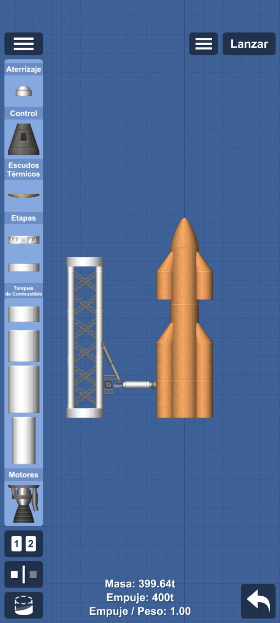 starship X with inside , Spaceflight Simulator