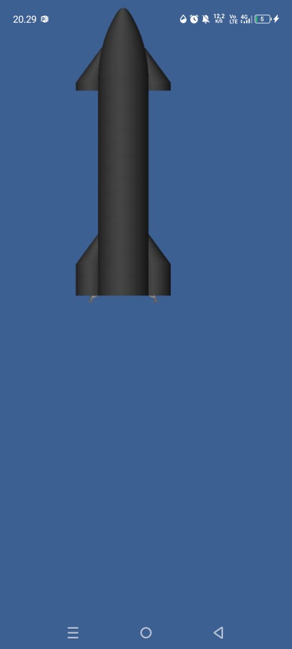 Start ship sn9 Spaceflight Simulator