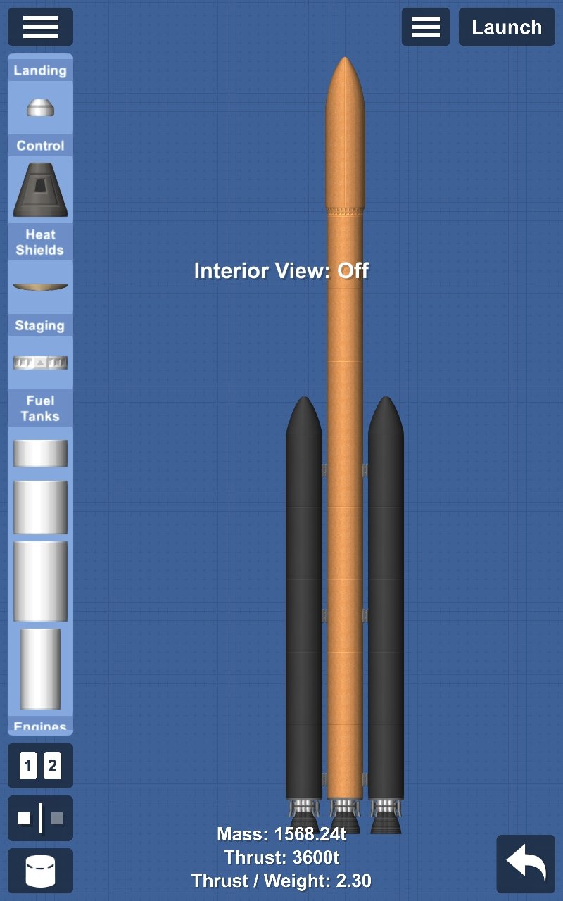 Statelite rocket Spaceflight Simulator