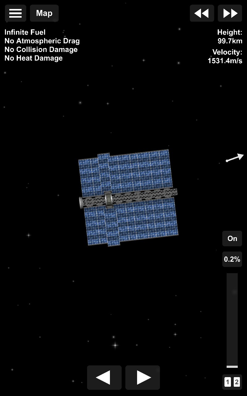 Statelite rocket Spaceflight Simulator