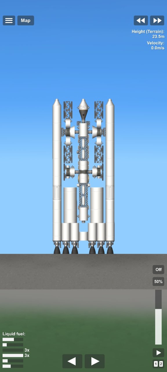 Station launcher Spaceflight Simulator