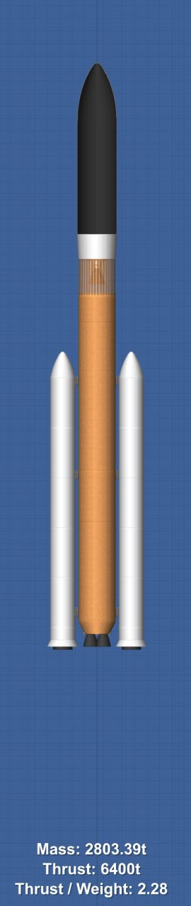 strange rocket from my yard Spaceflight Simulator