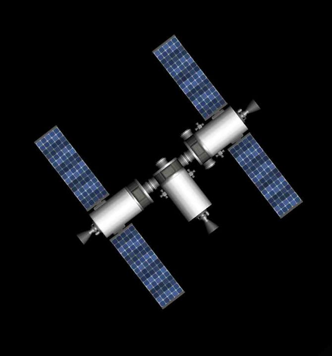 Station Blueprint for Spaceflight Simulator / SFS BP