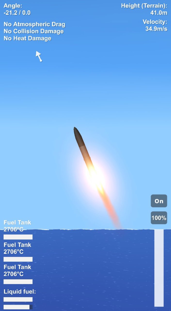 submarine launch missile Spaceflight Simulator