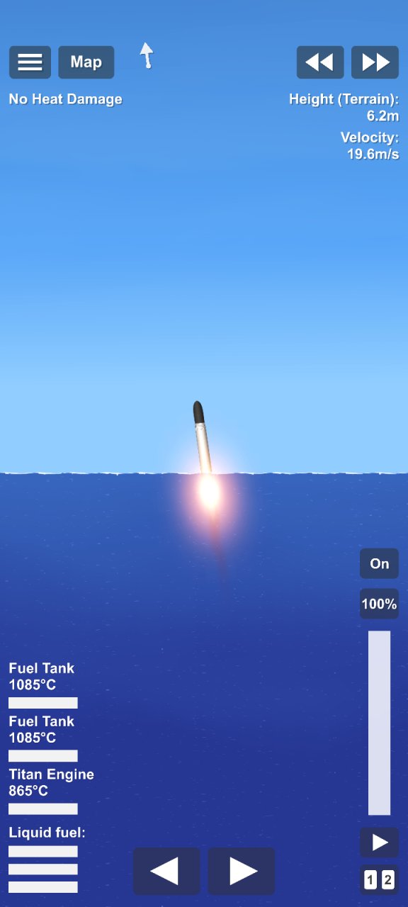 submarine launch missile Spaceflight Simulator