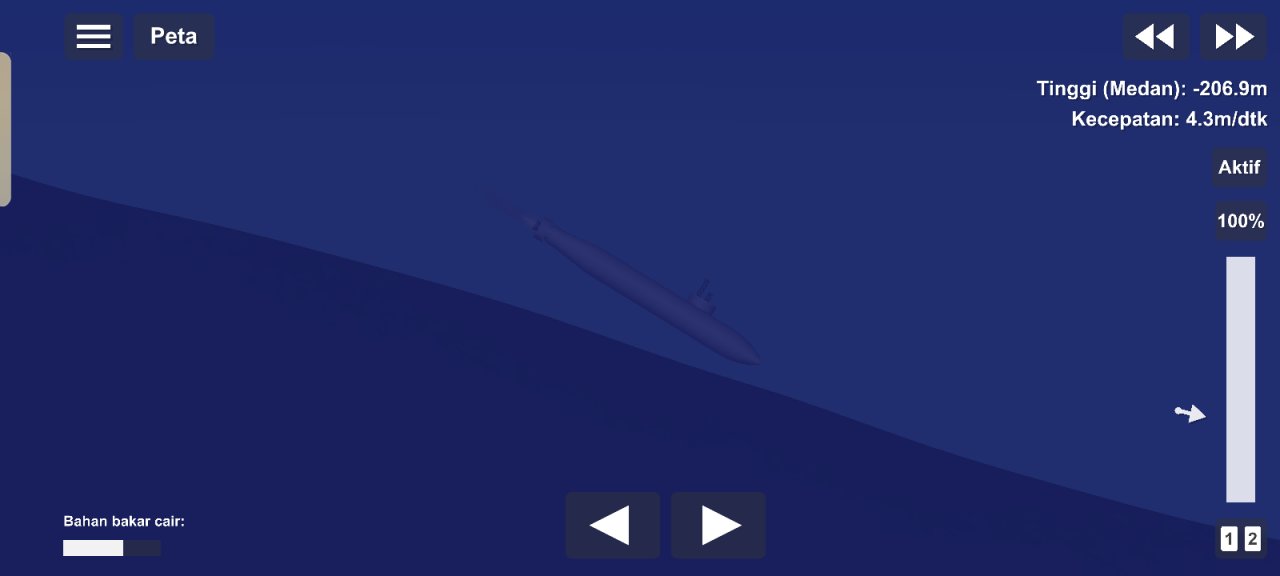 Submarine V2 Spaceflight Simulator
