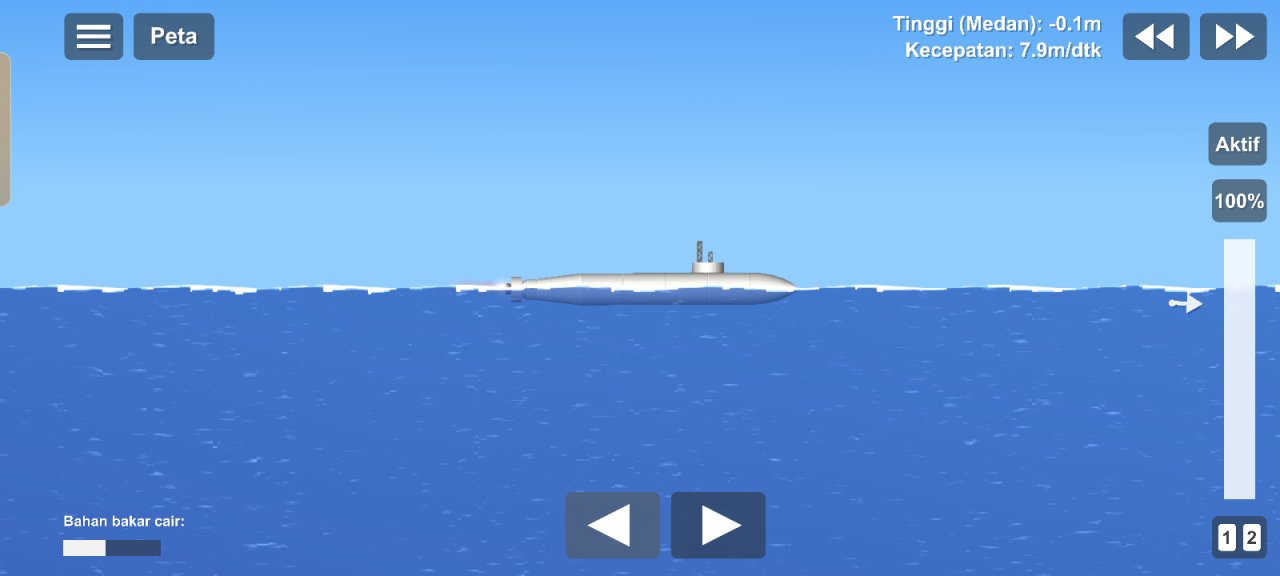Submarine V2 Spaceflight Simulator