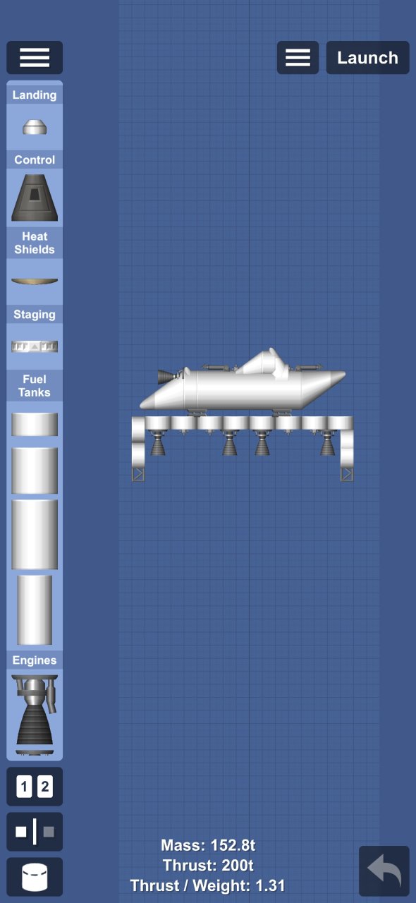 Submarine/Boat for Spaceflight Simulator