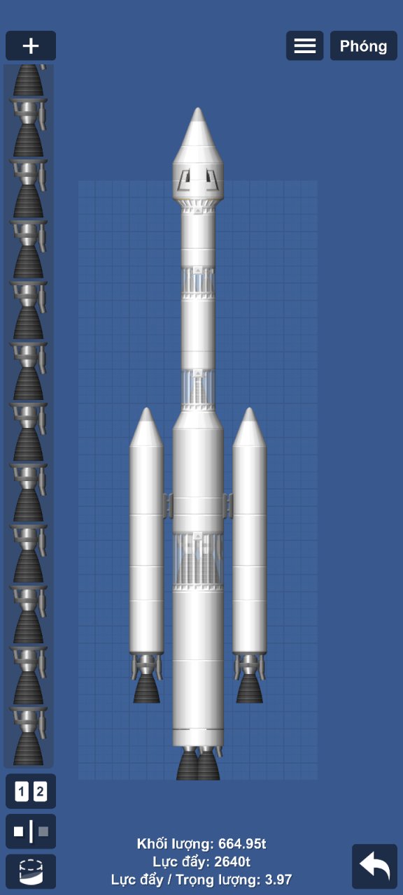 super heavy no dlc for Spaceflight Simulator