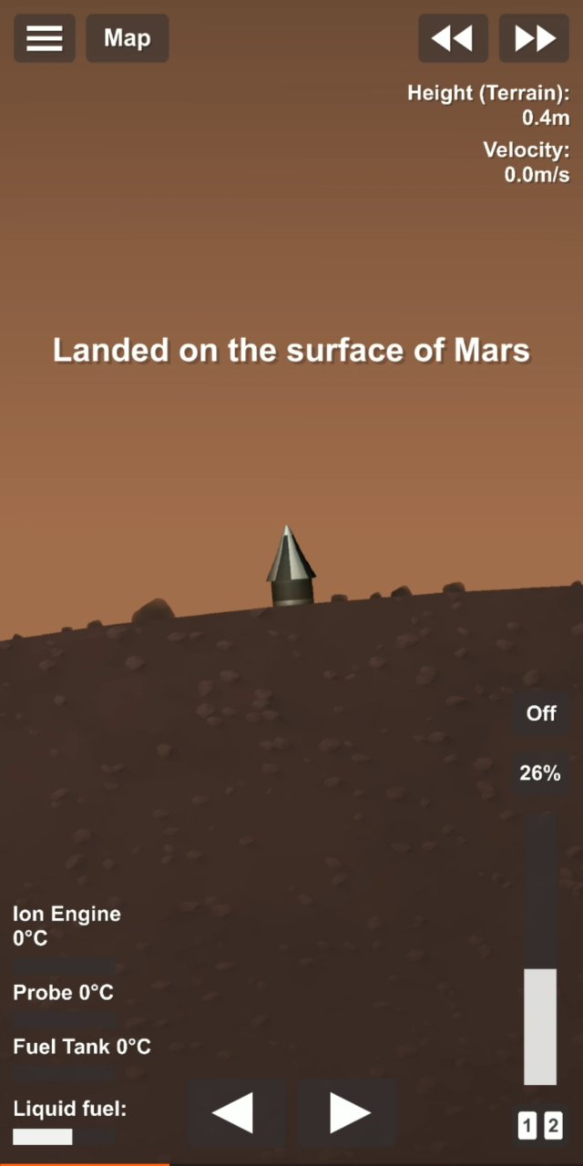 Super Small Rocket Spaceflight Simulator