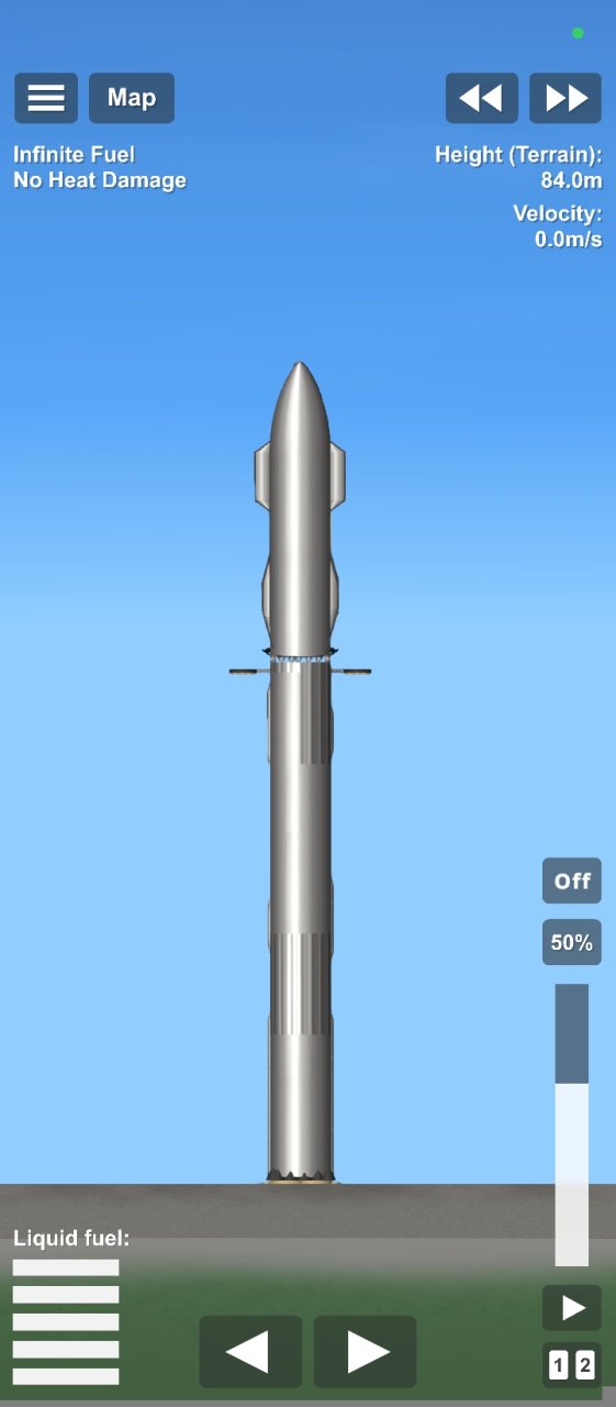 Superheavy Starship Spaceflight Simulator