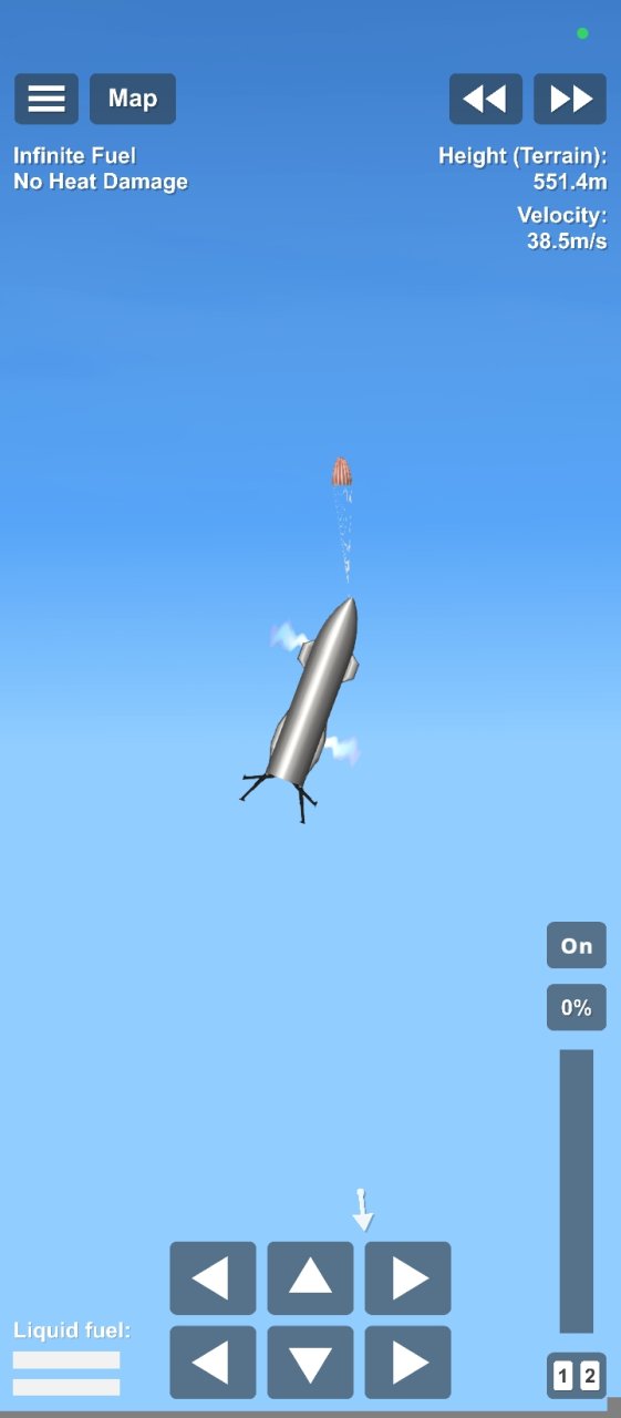 Superheavy Starship Spaceflight Simulator
