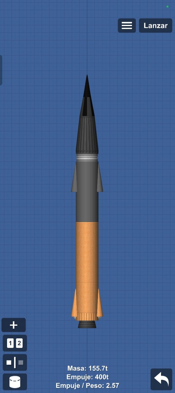 Supersonic Missile for Spaceflight Simulator