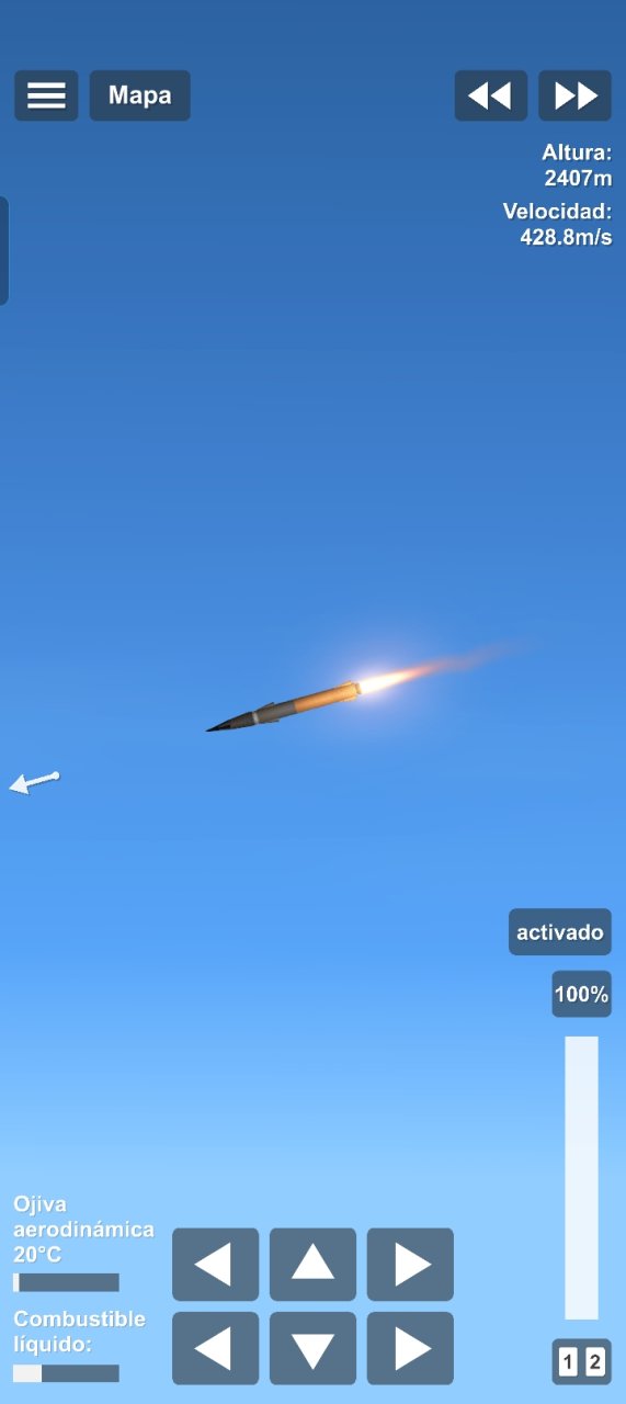 Supersonic Missile Spaceflight Simulator