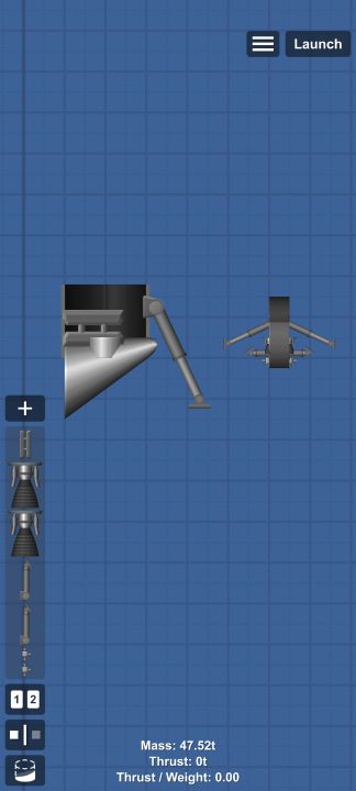 Drone Blueprint for Spaceflight Simulator / SFS BP