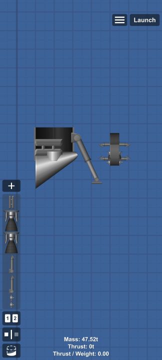 Switchblade Drone Blueprint for Spaceflight Simulator / SFS BP