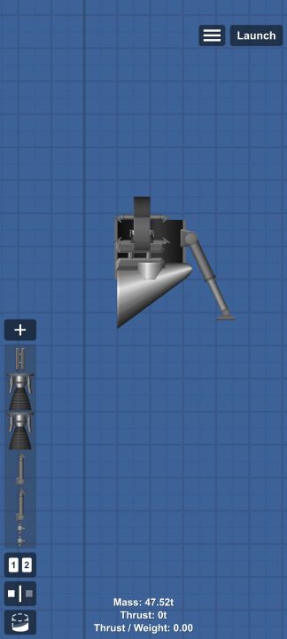 Switchblade Drone Blueprint for Spaceflight Simulator / SFS BP