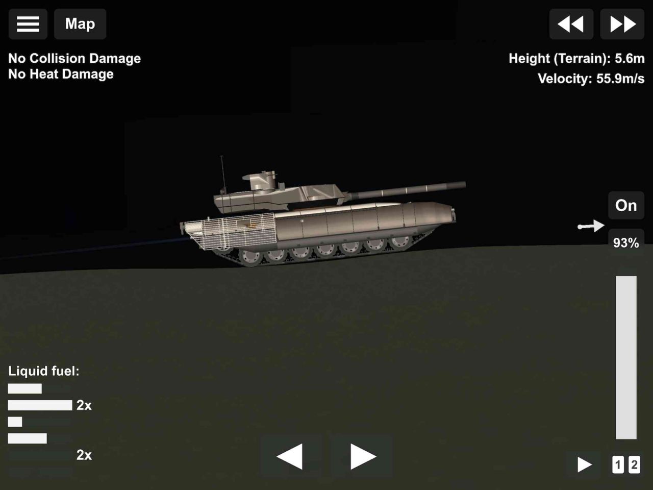 Tank Blueprint for Spaceflight Simulator / SFS BP