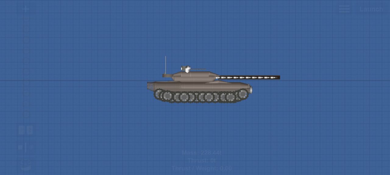 T14 armata Blueprint for Spaceflight Simulator / SFS BP