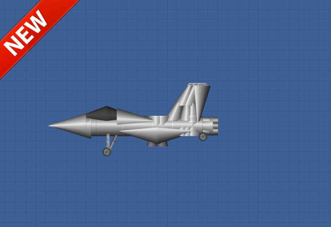 Tak-23 The best fighter plane Blueprint for Spaceflight Simulator / SFS BP